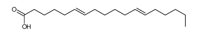 octadeca-6,12-dienoic acid Structure