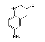 2-(4-amino-2-methylanilino)ethanol Structure