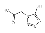 2-(5-sulfanylidene-2H-tetrazol-1-yl)acetic acid structure