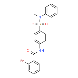 2-bromo-N-(4-{[ethyl(phenyl)amino]sulfonyl}phenyl)benzamide picture