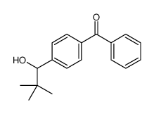 [4-(1-hydroxy-2,2-dimethylpropyl)phenyl]-phenylmethanone Structure