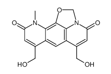 6,8-Bis(hydroxymethyl)-11-methyl-4H-oxazolo[5,4,3-ij]pyrido[3,2-g]quinoline-4,10(11H)-dione structure