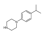 4-[4-(1-methylethyl)phenyl]piperazine结构式