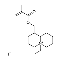 N-Ethyl-methacryloyl-lupinin-iodid Structure