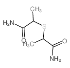 Propanamide,2,2'-thiobis-结构式