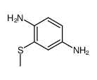 2-methylthio-p-phenylenediamine Structure