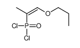 2-dichlorophosphoryl-1-propoxyprop-1-ene Structure