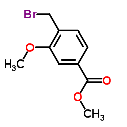 Methyl 4-(bromomethyl)-3-methoxybenzoate structure