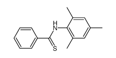 N-mesitylbenzothioamide Structure