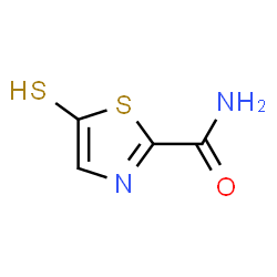 2-Thiazolecarboxamide,5-mercapto-(9CI)结构式