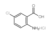 2-amino-5-chloro-benzoic acid hcl structure