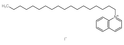 Quinolinium,1-octadecyl-, iodide (1:1) Structure