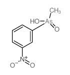 methyl-(3-nitrophenyl)arsinic acid结构式