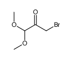 3-bromo-1,1-dimethoxy-2-Propanone structure