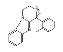 1,4-Epoxy-1H,3H-(1,4)oxazepino(4,3-a)benzimidazole, 4,5-dihydro-1-(2-m ethylphenyl)- picture