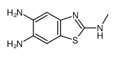 2,5,6-Benzothiazoletriamine,N2-methyl-(9CI) picture