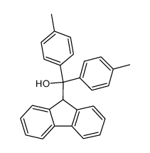 (9H-fluoren-9-yl)di-p-tolylmethanol Structure