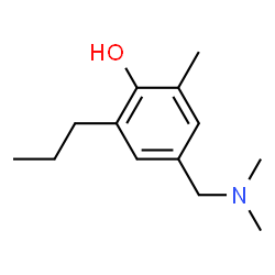 Phenol, 4-[(dimethylamino)methyl]-2-methyl-6-propyl- (9CI)结构式