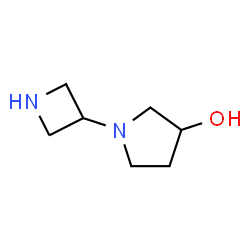 1-(3-AZETIDINYL)-3-PYRROLIDINOL DIHYDROCHLORIDE structure