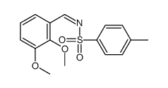 N-[(2,3-dimethoxyphenyl)methylidene]-4-methylbenzenesulfonamide Structure