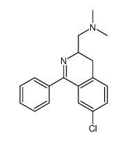 1-(7-chloro-1-phenyl-3,4-dihydroisoquinolin-3-yl)-N,N-dimethyl-methana mine picture