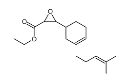 ethyl 3-[3-(4-methylpent-3-enyl)cyclohex-3-en-1-yl]oxirane-2-carboxylate Structure