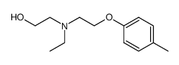 2-[ethyl-(2-p-tolyloxy-ethyl)-amino]-ethanol Structure