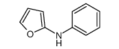 2-Furanamine,N-phenyl- Structure