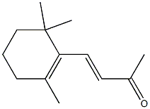 4-[2,6,6-trimethyl-1(or 2)-cyclohexen-1-yl]-3-buten-2-one structure