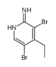 3,5-二溴-4-乙基吡啶-2-胺图片