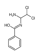 N-(1-amino-2,2-dichloroethyl)benzamide Structure