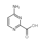 4-aminopyrimidine-2-carboxylic acid Structure