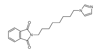 2-((1H-Imidazol-1-yl)octyl)-1H-isoindole-1,3(2H)-dione Structure