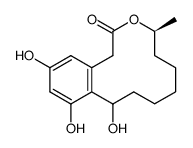 10-dihydrocurvularin Structure