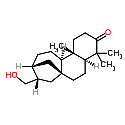 ent-17-Hydroxykauran-3-one Structure