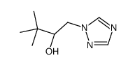 (2R)-3,3-dimethyl-1-(1,2,4-triazol-1-yl)butan-2-ol结构式