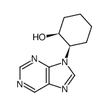 (+-)-cis-2-purin-9-yl-cyclohexanol结构式