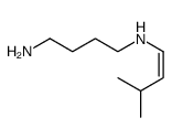 N'-[(E)-3-methylbut-1-enyl]butane-1,4-diamine Structure