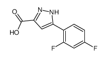 3-(2,4-Difluorophenyl)-1H-pyrazole-5-carboxylic acid图片