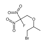 1-bromo-2-(2-fluoro-2,2-dinitroethoxy)propane Structure