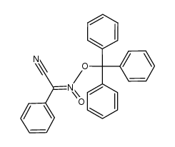 trityl phenylcyanomethane nitronate结构式