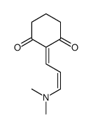 2-[3-(dimethylamino)prop-2-enylidene]cyclohexane-1,3-dione结构式