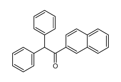 1-naphthalen-2-yl-2,2-diphenylethanone Structure