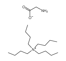 Gly-tetra-n-butyl-ammonium salt结构式