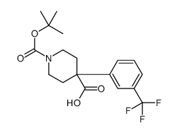 1-Boc-4-(3-CF3-phenyl)-4-carboxypiperidine图片