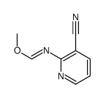 methyl N-(3-cyanopyridin-2-yl)methanimidate Structure