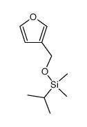 (furan-3-ylmethoxy)(isopropyl)dimethylsilane Structure