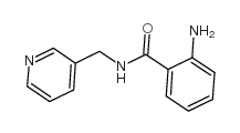 2-amino-n-(pyridin-3-ylmethyl)benzamide structure