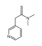 N,N-Dimethyl-2-(pyridin-3-yl)ethanethioamide结构式