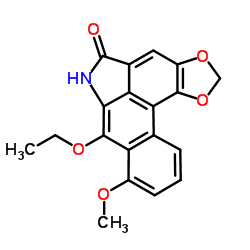 9-ethoxyaristololactam structure